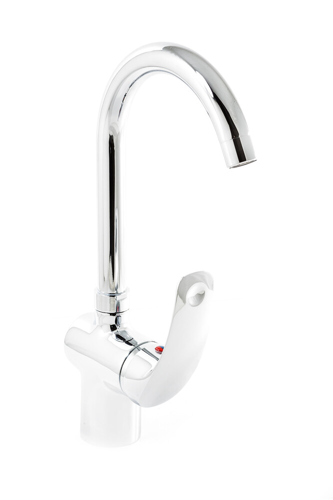 Смеситель Кухня SANTREK AQUA-640  "MODERN" шар. d-40 SB70