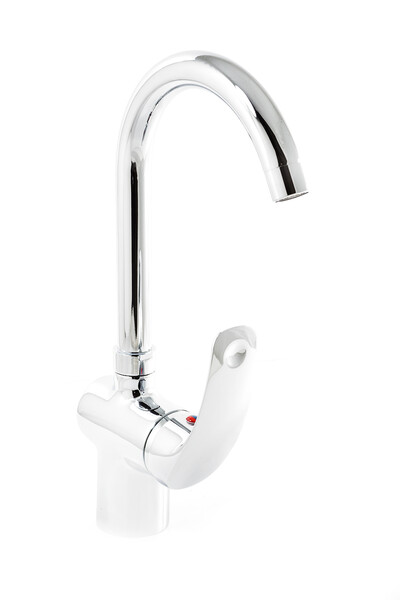 Смеситель Кухня SANTREK AQUA-640  "MODERN" шар. d-40 SB70