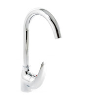 Смеситель Кухня SANTREK AQUA-675  "MODERN" MAXI шар.d-40 на гайке SB46/SB80