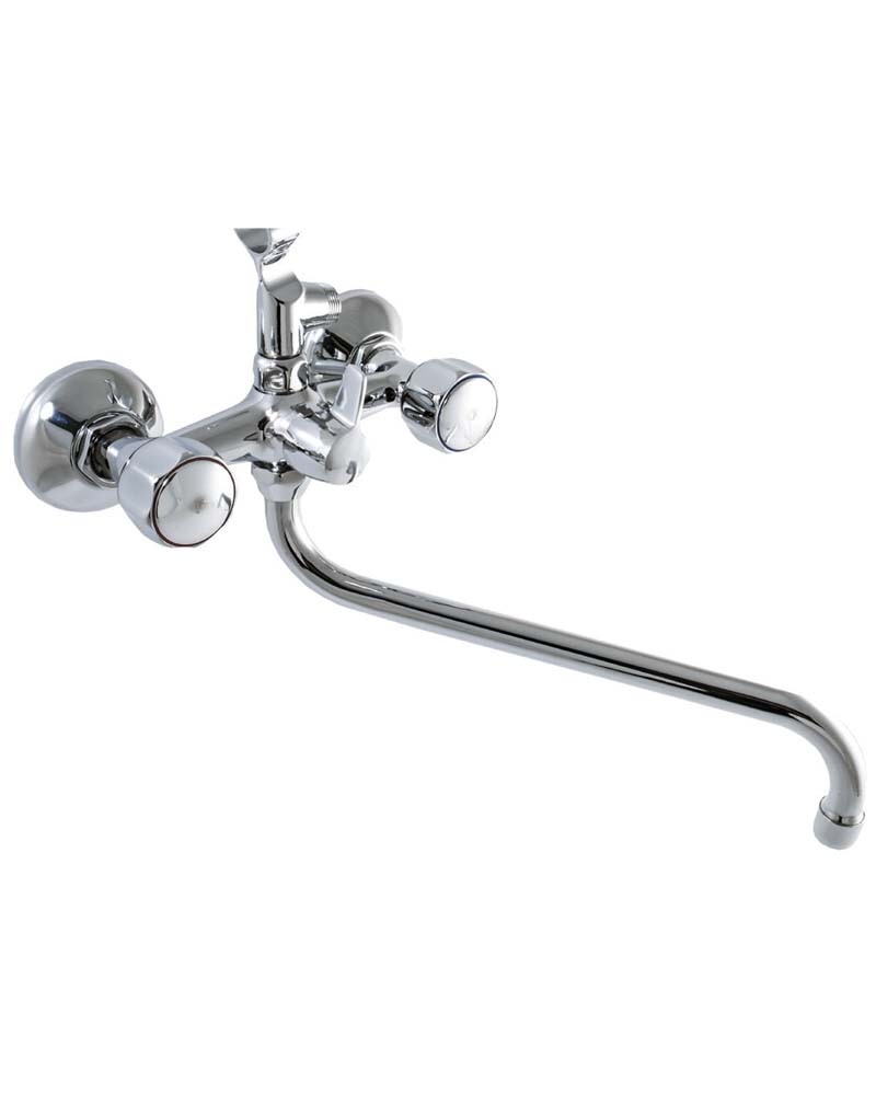 Смеситель Ванна SANTREK AQUA-120  "NOSTALGIE" 1/2 м/к перекл. кран букса Эрика SL540