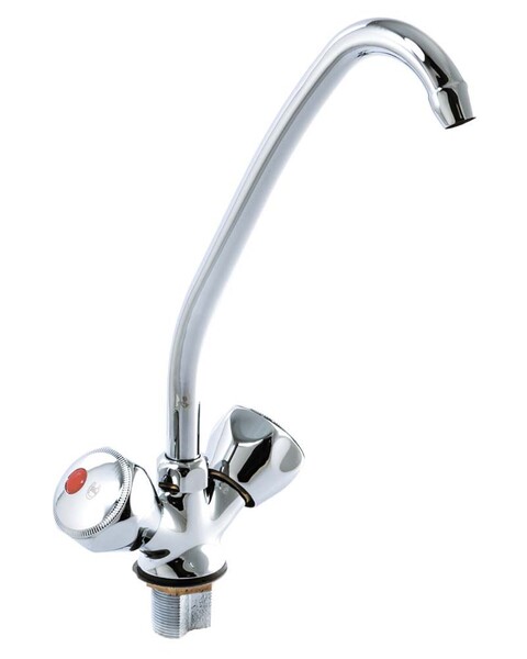 Смеситель Кухня SANTREK AQUA-200  "NOSTALGIE" 1/2 м/к на гайке Мария SL505