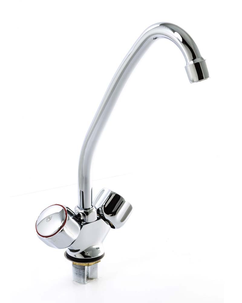 Смеситель Кухня SANTREK AQUA-230  "NOSTALGIE" 1/2 м/к на гайке Эрика SL540