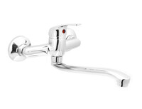 Смеситель Кухня СТЕНА SANTREK AQUA-750  "STANDART" шар. d-35 SB58