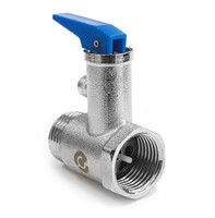 Клапан обратный, предохранительный для в/нагрев. с ручкой 1/2" SANTREK AQUA