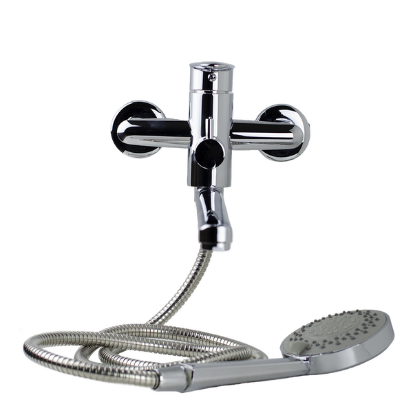 Смеситель Ванна SANTREK AQUA TESSA шар. d-35, картридж. перекл., плоский нос (SANTREK AQUA TE910)