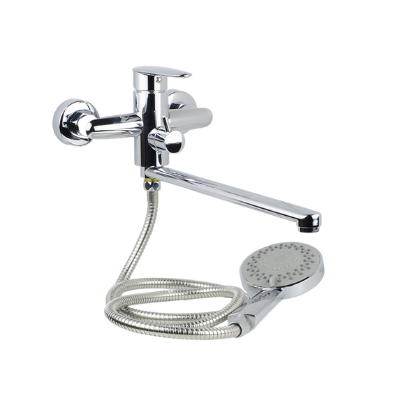 Смеситель Ванна SANTREK AQUA TESSA шар. d-35, картридж. перекл., плоский нос (SANTREK AQUA TE910)