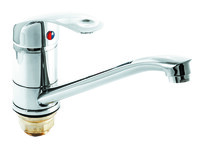 Смеситель Кухня SANTREK AQUA-620  "MODERN" шар. d-40 на гайке SB70