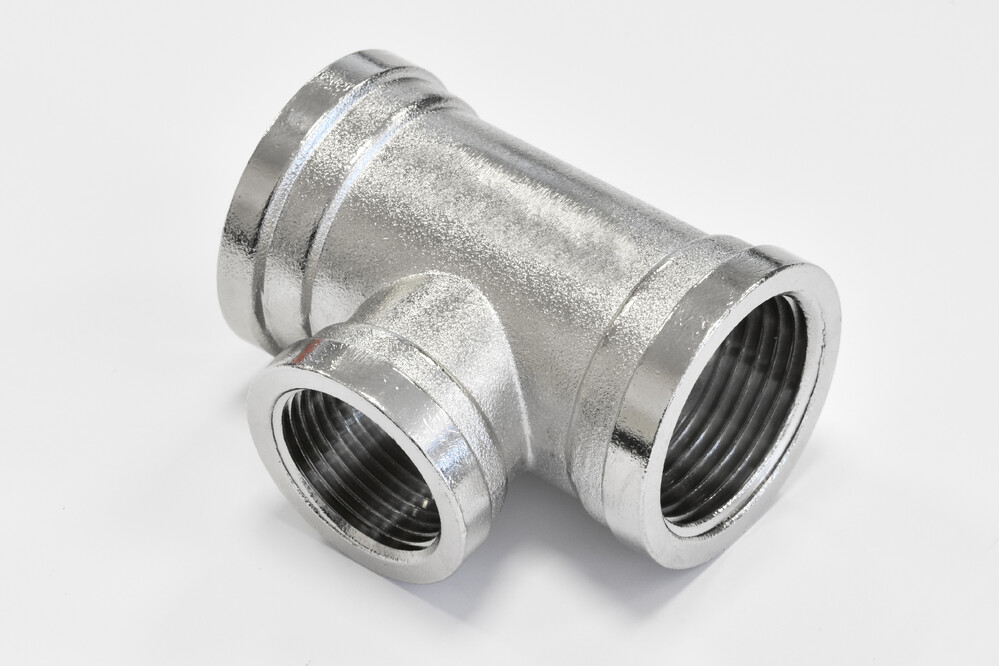 Тройник переходной 3/4"1/2"3/4" г/г/г SANTREK