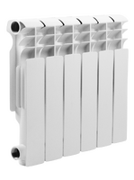 Радиатор алюминиевый SANTREK 350х80  6 секций (109 Вт/1 секц.)