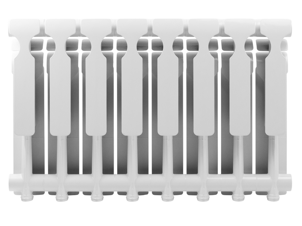 Радиатор алюминиевый SANTREK 350х80  8 секций (109 Вт/1 секц.)