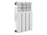 Радиатор биметаллический SANTREK 350х80  4 секции (101 Вт/1 секц.)