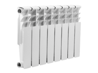 Радиатор биметаллический SANTREK 350х80  8 секций (101 Вт/1 секц.)