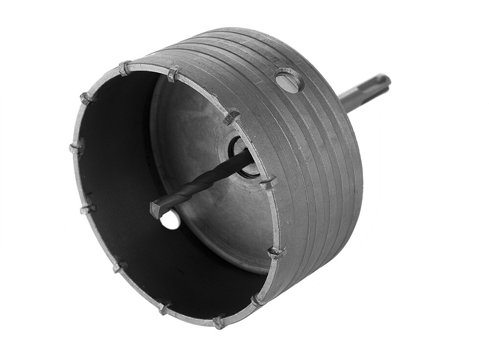 9018-SDS-HD120 Коронка кольцевая 120 мм, BK8, с центр. cверлом, хвостовик SDS+ , Sturm!