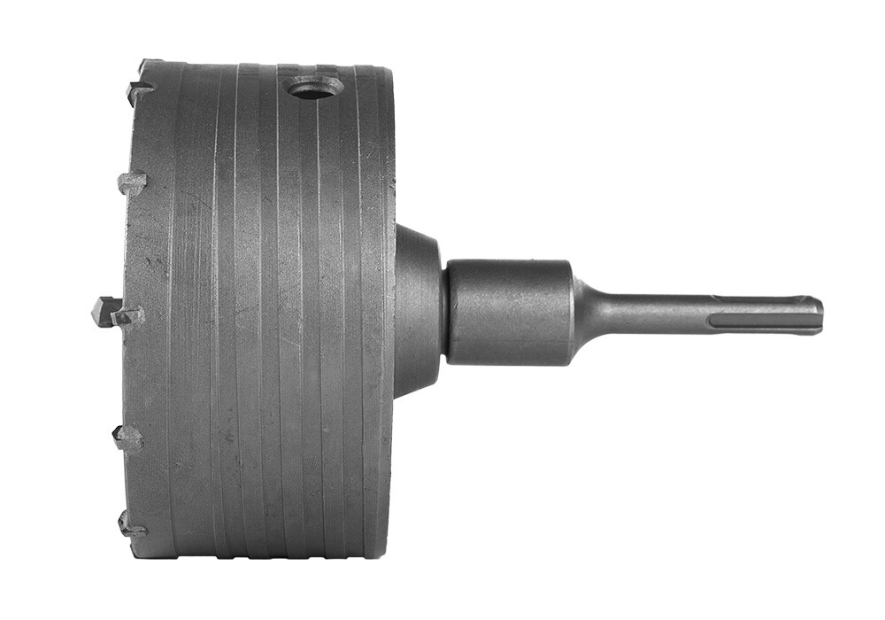 9018-SDS-HD120 Коронка кольцевая 120 мм, BK8, с центр. cверлом, хвостовик SDS+ , Sturm!