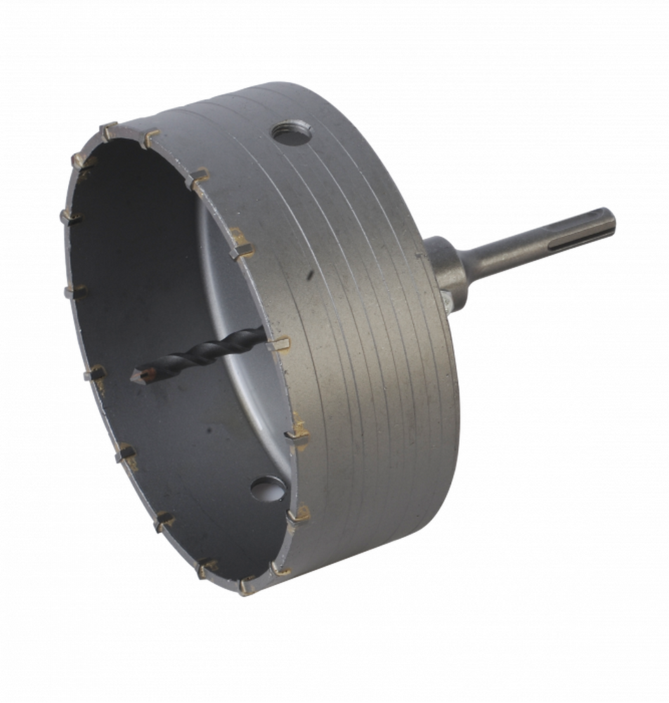 9018-SDS-HD150 Коронка кольцевая 150 мм, BK8, с центр. cверлом, хвостовик SDS+ , Sturm!