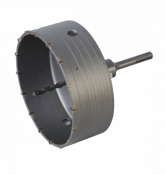 9018-SDS-HD150 Коронка кольцевая 150 мм, BK8, с центр. cверлом, хвостовик SDS+ , Sturm!