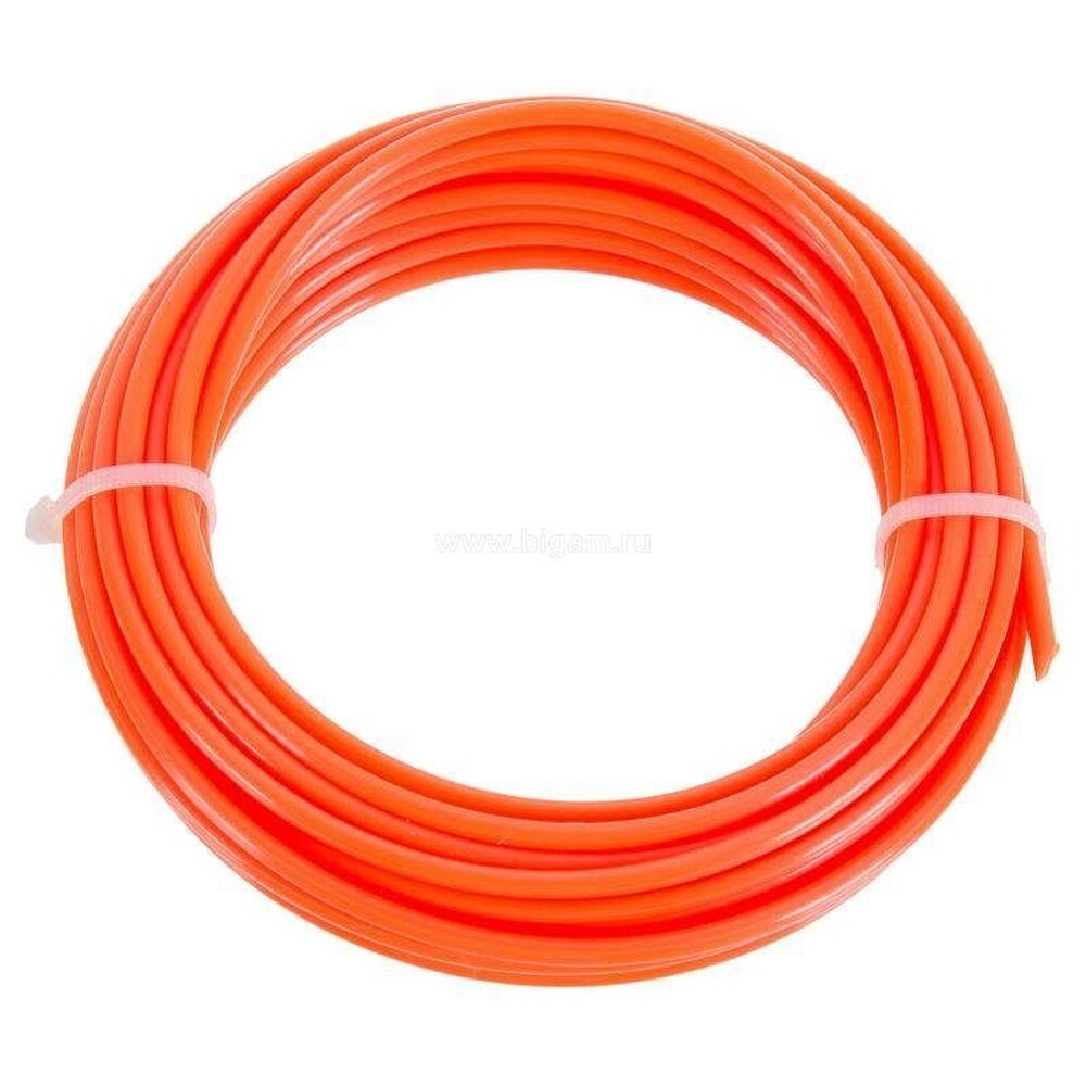 GT3535-2.4-4-15 Леска для триммера, d=2.4 мм, l=15 м, КВАДРАТ, оранж., КАРТОН Sturm!