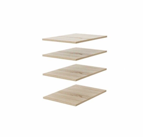 Полки М 425 Шкаф 1350 (Крафт золотой)