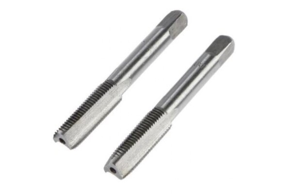 Метчики метрические ручные ТУНДРА, М10 х 1.5 мм, комплект из 2 шт. 2705910