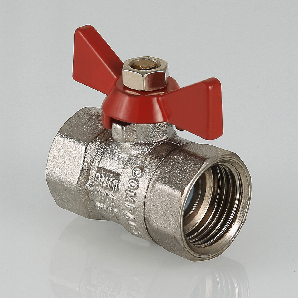 Кран вода VALTEC COMPACT 1/2" г/г баб (VT.092.N.04)