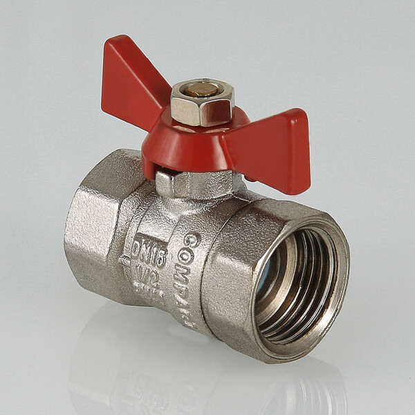 Кран вода VALTEC COMPACT 1/2" г/г баб (VT.092.N.04)