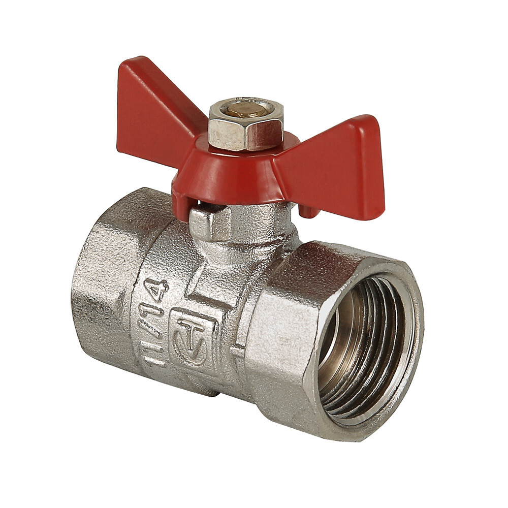 Кран вода VALTEC COMPACT 1/2" г/г баб (VT.092.N.04)