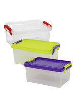 Контейнер для хранения прямоуг. 3,6 л 310х200х90мм цв.микс (М-пластика) (М 2860)