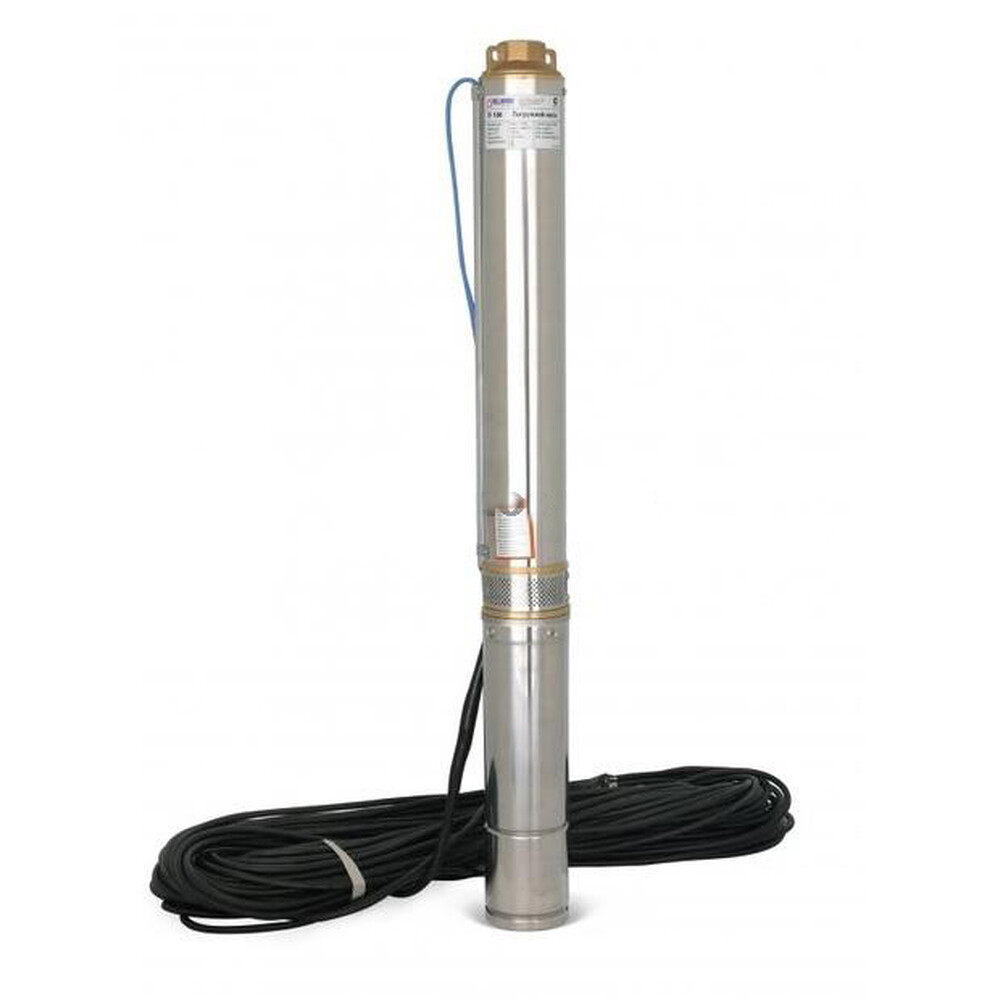 Центробежный скважинный насос BELAMOS 3TF-115/3 нерж. (1250 Вт, 3000л/ч, 115м, каб. 60м)
