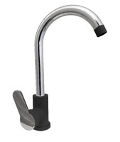 Смеситель кухня PURSH D35 (черный/хром,нержавеющая сталь,гайка) R94E303 *** замена на R93Е311 