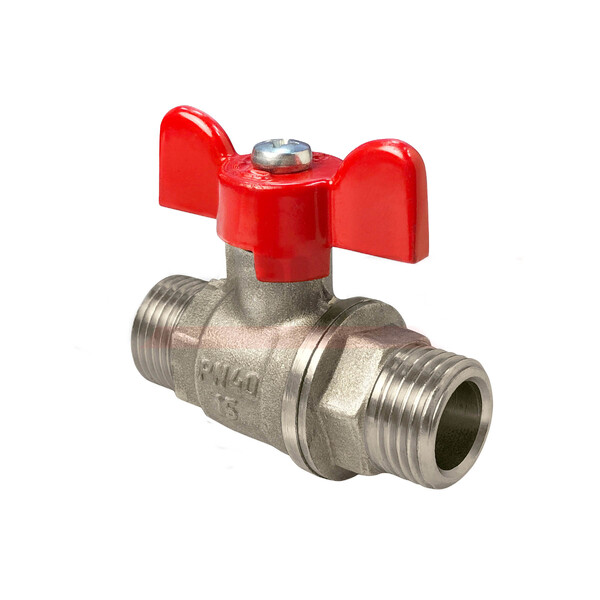 Кран вода 11Б27фт1М 1/2 ш/ш баб НИКЕЛИР-Й VALFEX