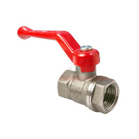 Кран вода 11Б27фт1М 1/2 г/г руч OPTIMA НИКЕЛИР-Й  VALFEX