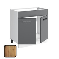 Стол под мойку МУВИ, М800 Дуб Крафт Золотой (810х800х450) (1163)