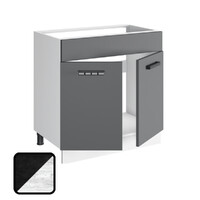 Стол под мойку НИКА, М800 Цемент Темный/Бетон Пайн (810х800х450) (1209)