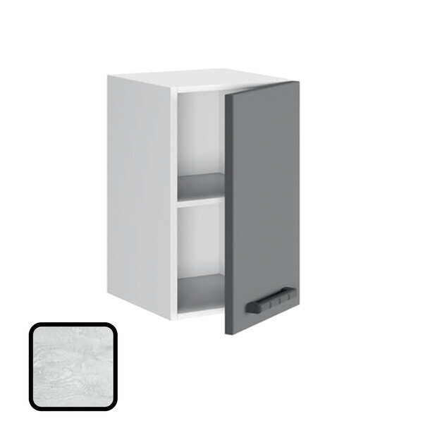 Шкаф навесной НИКА, В6-400 Бетон Пайн (626х400х290) (1219)