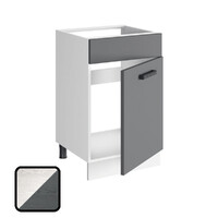 Стол под мойку ОДРИ-2, М500 Фактурный Серый (810х500х450) (1299)