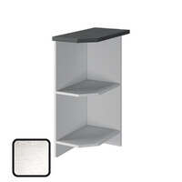 Стол торцевой ОДРИ-2, НТ285 (840х285х503) правый, столешница Мрамор итальянский