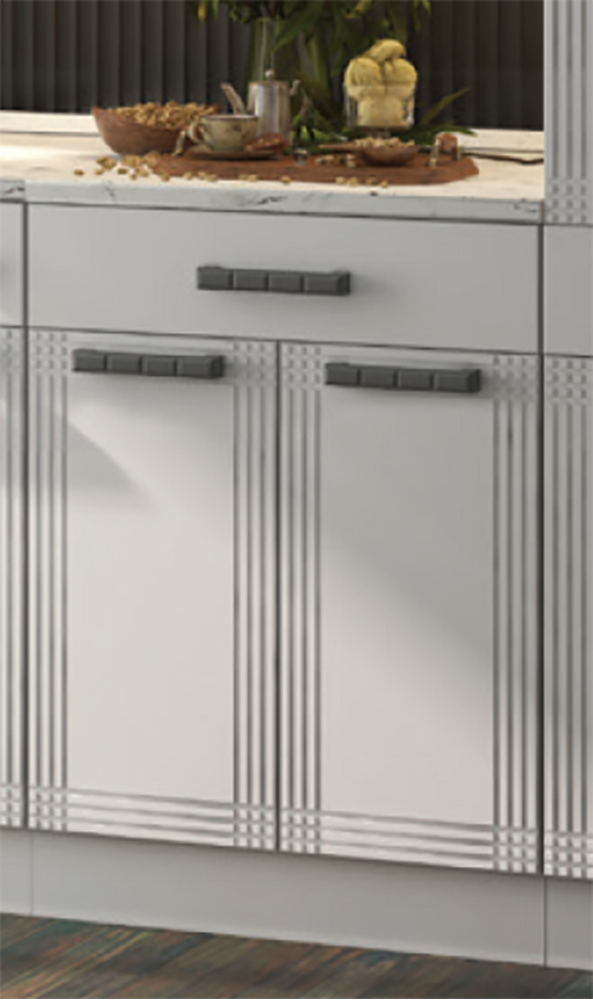 Стол разделочный СОФИ-1, 1 ящик Н800-1Я Белый Софт (810х800х450) Столешница Полярная звезда