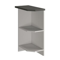 Стол торцевой СОФИ-1, НТ285 (840х285х503) левый, Столешница Полярная звезда