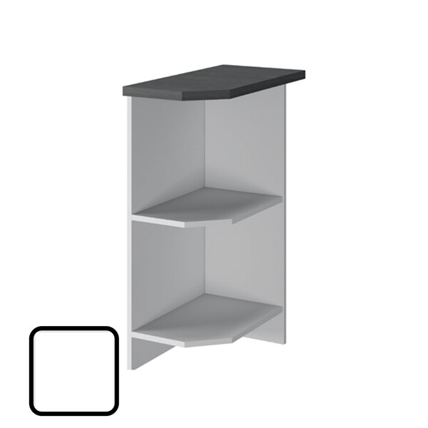 Стол торцевой СОФИ-2, НТ285 (840х285х503) правый, Столешница Гранит чёрный