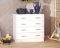 Комод Классика 810х630х500 с 3 ящиками (Белый) (1009)