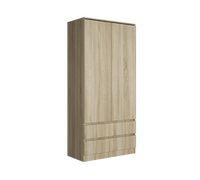 Шкаф Мальм 800*1800*500 (Сонома) (2 места) 1477