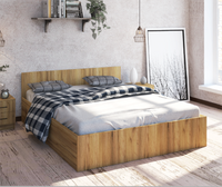 Кровать Муви 1200 (дуб крафт золотой) (3 места)