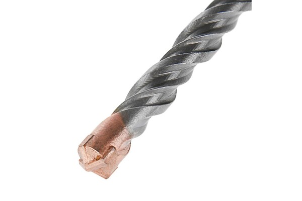Бур по бетону ТУНДРА, крестовый наконечник, двойная спираль, SDS-plus, 16 х 310 мм 2771634