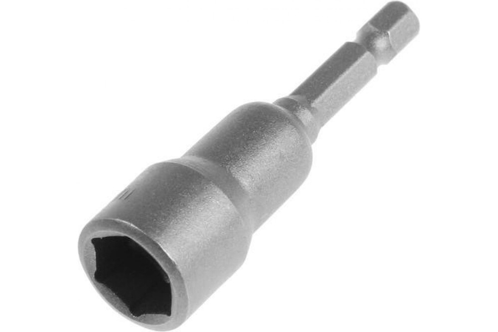 Бита с торцевой головкой ТУНДРА, сталь CrV, магнит, 12 х 65 мм 2270969