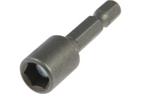 Бита с торцевой головкой ТУНДРА, сталь CrV, магнит, 8 х 45 мм 2270971