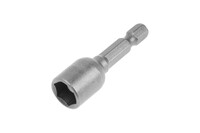 Бита с торцевой головкой ТУНДРА, сталь CrV, магнит, 10 х 45 мм 2270972