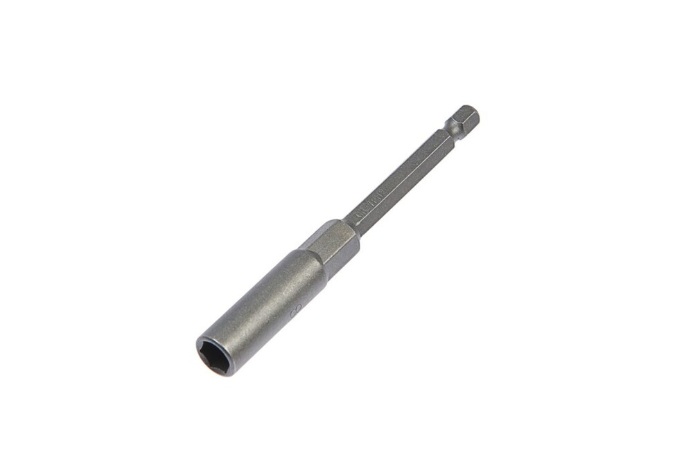 Бита с торцевой головкой ТУНДРА, удлиненная, сталь CrV, магнит, 8 х 100 мм 4617849 РАСПРОДАЖА