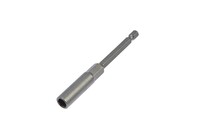 Бита с торцевой головкой ТУНДРА, удлиненная, сталь CrV, магнит, 8 х 100 мм 4617849 РАСПРОДАЖА