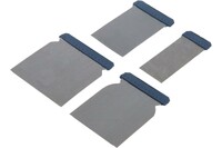 Набор шпателей ТУНДРА, "японские", металлические, 50-80-100-120 мм, 4 шт. 1818301