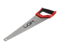 Ножовка по дереву ЛОМ, обрезиненная рукоятка, 7-8 TPI, 400 мм 1818195